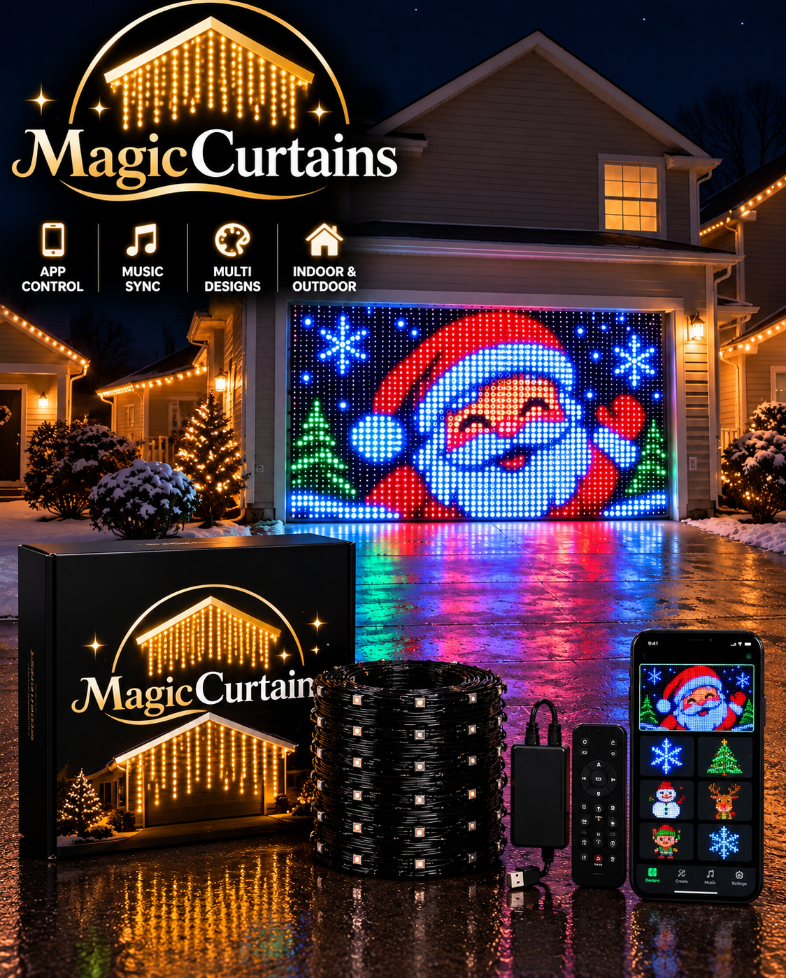 Magic Led Curtains